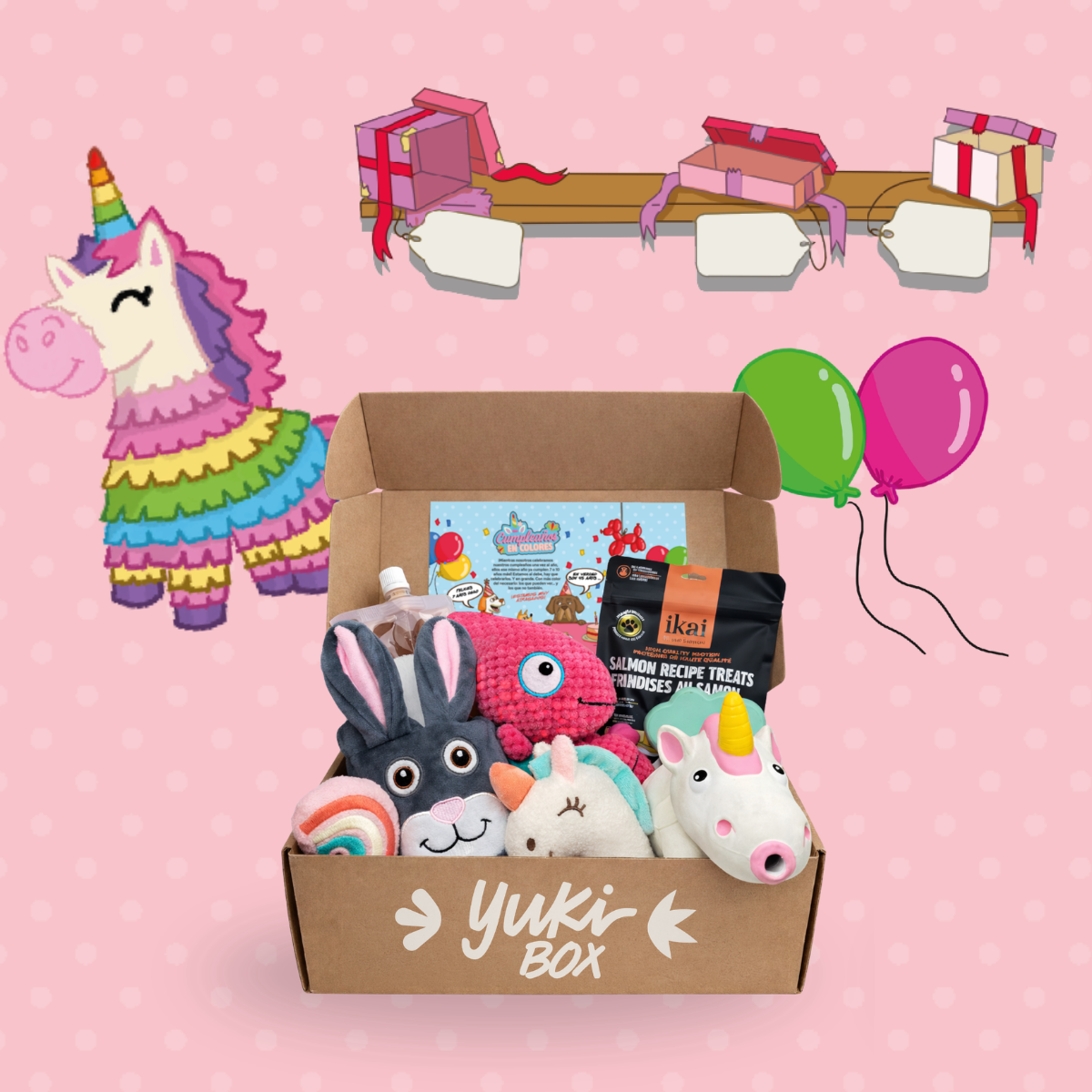 Yuki Box CumpleaÑos en Colores