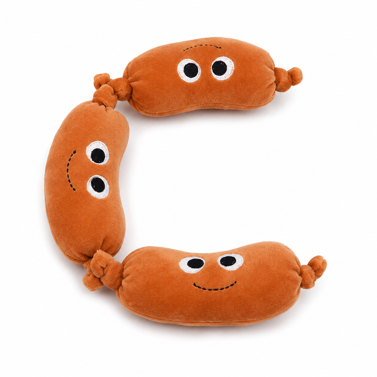 Los Choris, juguete de peluche con forma de chorizos para perro, edición Fiestas Patrias Yuki Pet