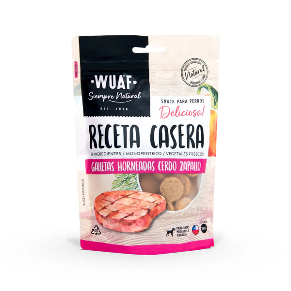 Snack Wuaf Cerdo Zapallo 100g