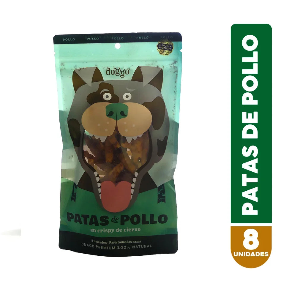 Patas de Pollo Doggo - empaque frontal